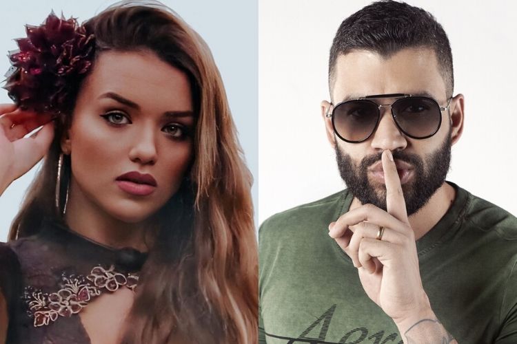Rafa Kalimann e o cantor sertanejo Gusttavo Lima - Reprodução: Instagram (Montagem: Área VIP)
