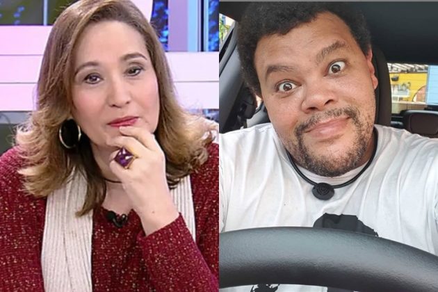 Sonia Abrão e Babu Santana