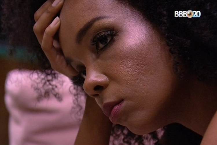BBB20: Thelma fica abalada após voto em Babu Santana no Paredão