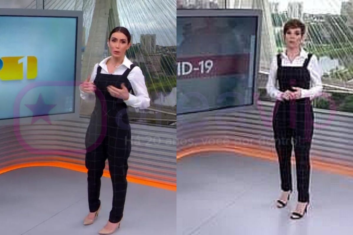 Apresentadoras da Globo surgem com o mesmo look no ar; veja a comparação Apresentadoras da Globo surgem com o mesmo look no ar; veja a comparação