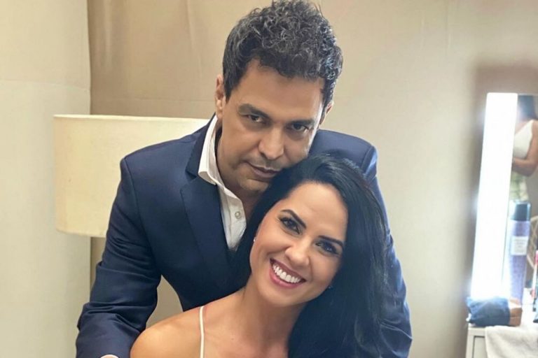 Noiva do sertanejo Zezé di Camargo mostra antes e depois do ‘filho’ achado na rua