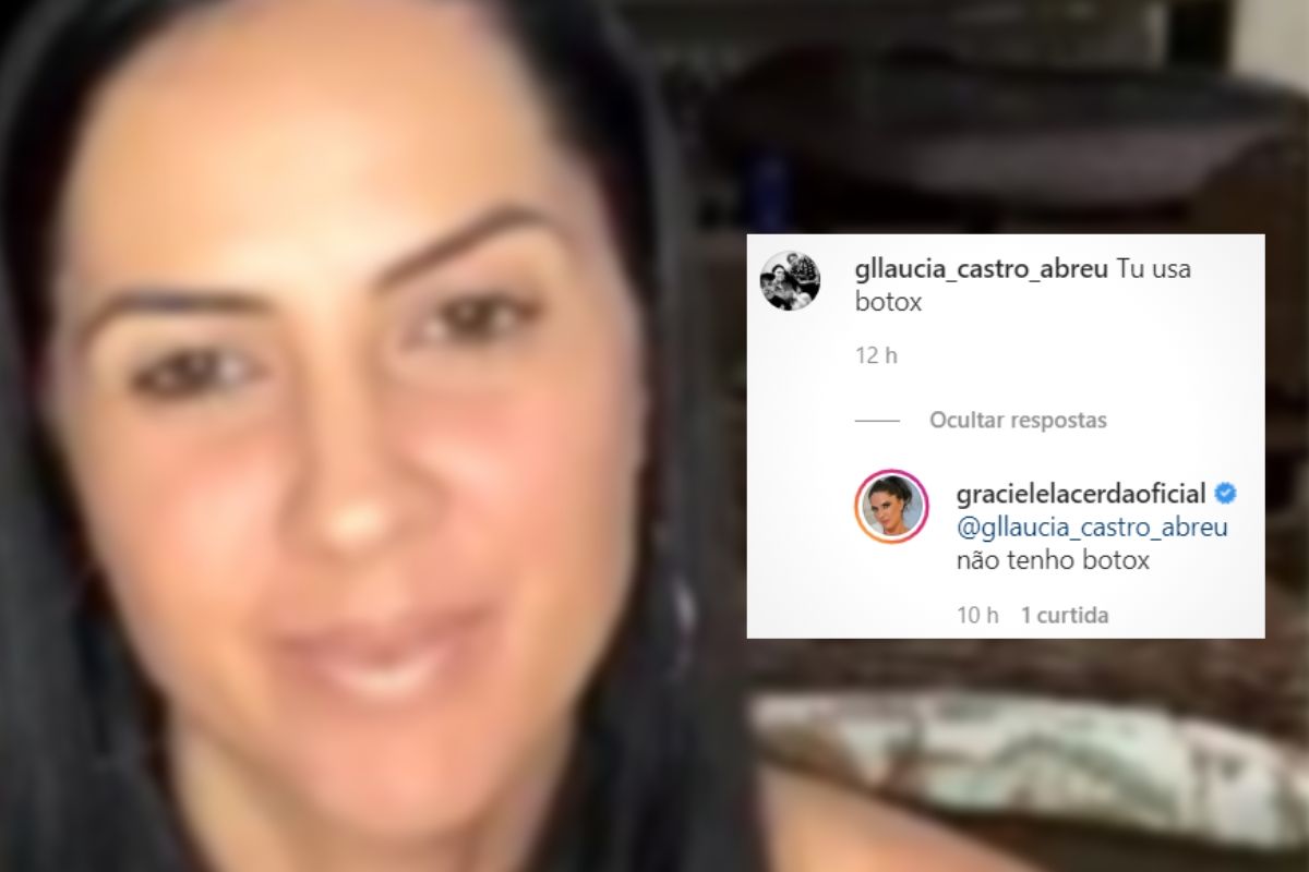 A resposta dada pela noiva do cantor sertanejo Zezé di Camargo, sobre a acusação da fã - Reprodução: Instagram (Montagem: Área VIP)