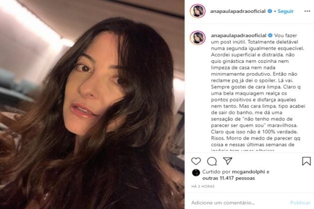Ana Paula Padrão reprodução Instagram