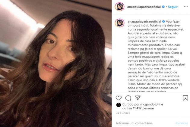 Ana Paula Padrão reprodução Instagram