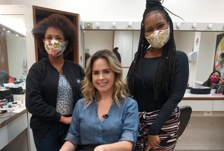 Ana Paula Renault mostra bastidores do ‘Triturando’ nas redes sociais