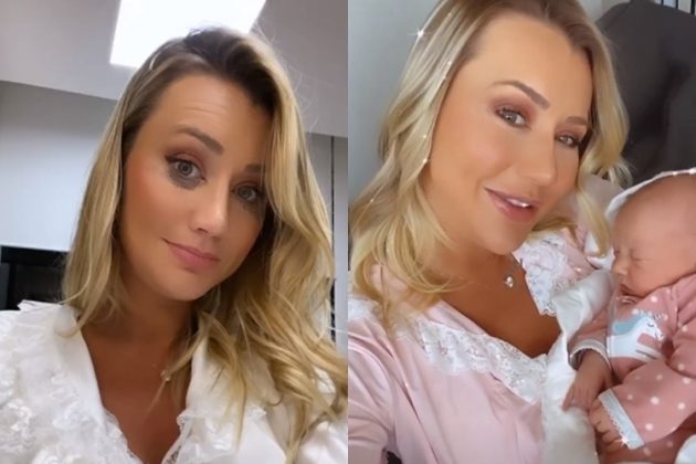 Ana Paula Siebert reprodução Instagram montagem Àrea Vip