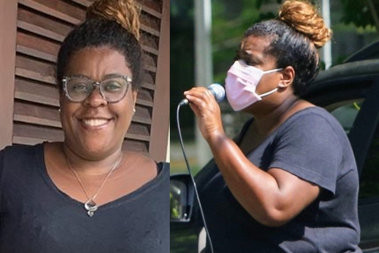 Cacau Protásio quebra quarentena e arrecada alimentos no Rio de Janeiro