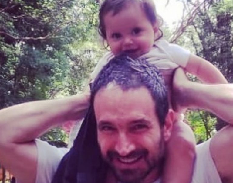 Caco Ciocler faz declaração para a neta em aniversário e lamenta distância