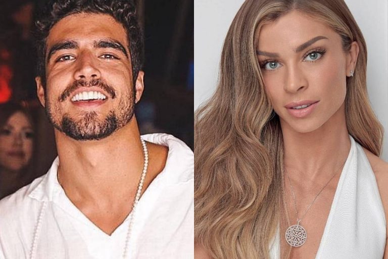 Grazi Massafera ‘invade’ live de Caio Castro