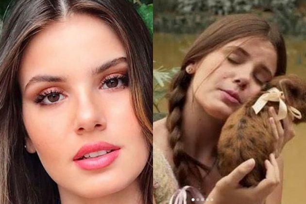 Camila Queiroz reprodução Instagram e montagem Área Vip