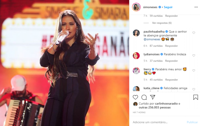 Simone / reprodução Instagram