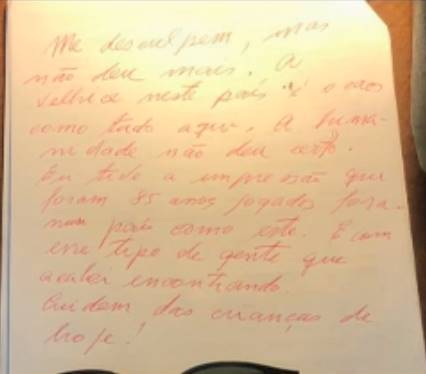 Carta deixada por Flávio Migliaccio antes da morte Confira carta deixada por Flávio Migliaccio antes da morte