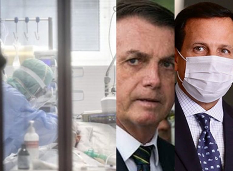 Hoje no Brasil: Números do Covid-19 disparam e Bolsonaro detona João Doria, que reage