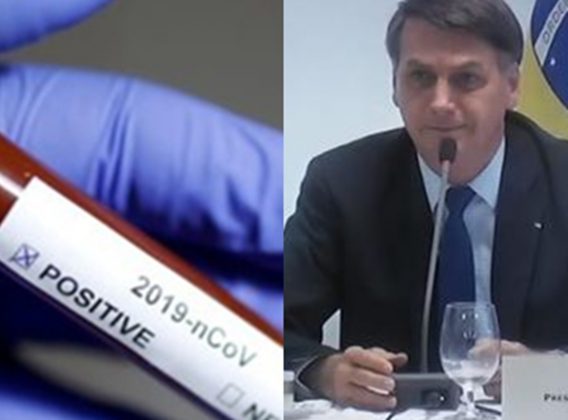 Coronavírus - Jair Bolsonaro - Montagem Área Vip