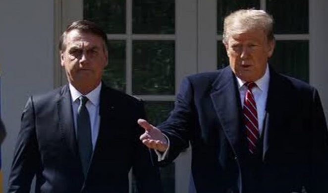 Donald Trump e Bolsonaro - Instagram