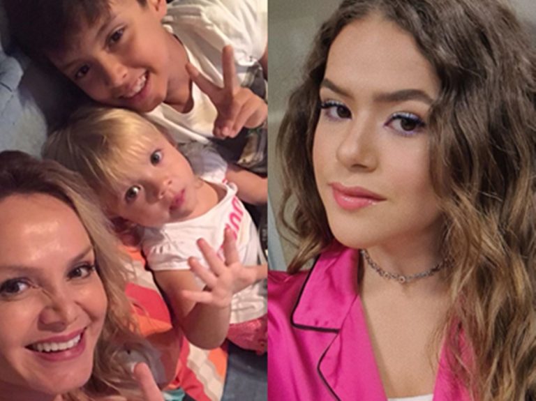 Eliana reúne filhos para assistir live de aniversário de Maisa Silva