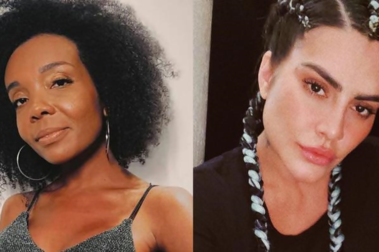 Thelma desabafa sobre pandemia em live com Cleo