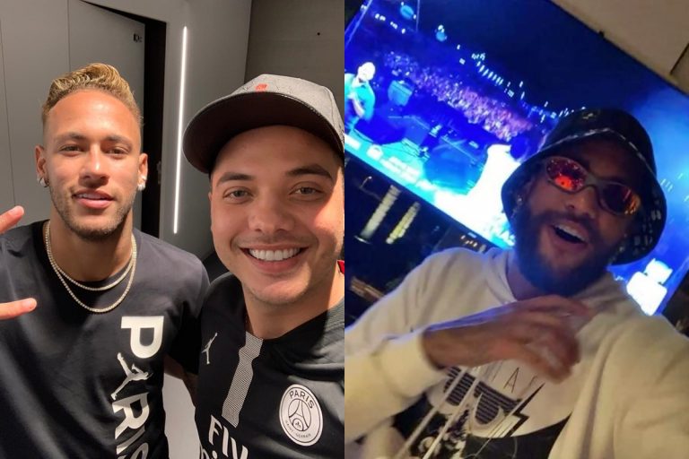 Neymar cai na sofrência assistindo live de Wesley Safadão