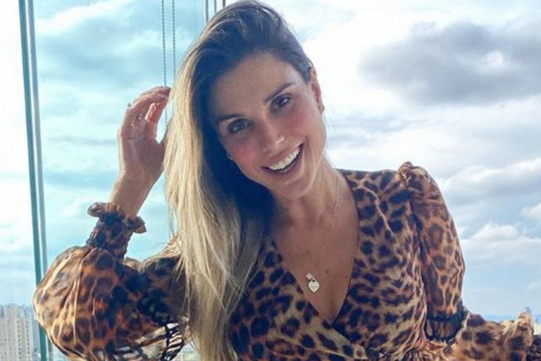 Grávida, Flávia Viana se submete a procedimento na barriga