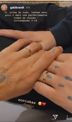 Gabi Brandt reprodução Instagram