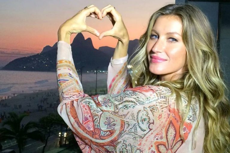 Gisele Bündchen agradece após doações: “Coração repleto de gratidão”