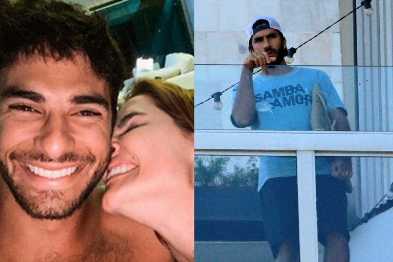 Em quarentena, Hugo Moura, marido de Deborah Secco realiza churrasco no Rio de Janeiro