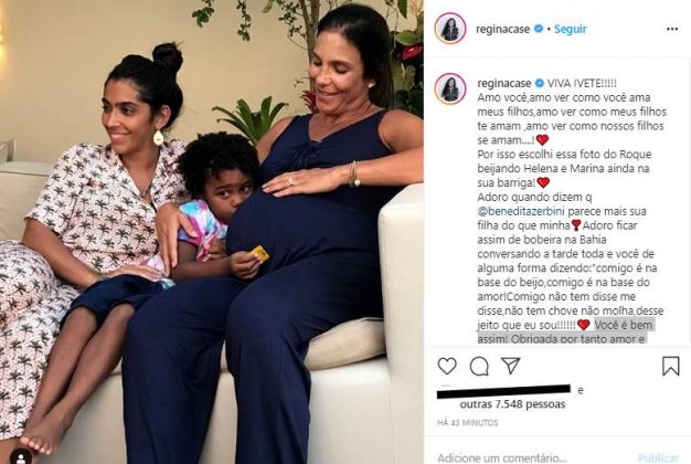 Regina Casé surpreende com homenagem à Ivete Sangalo