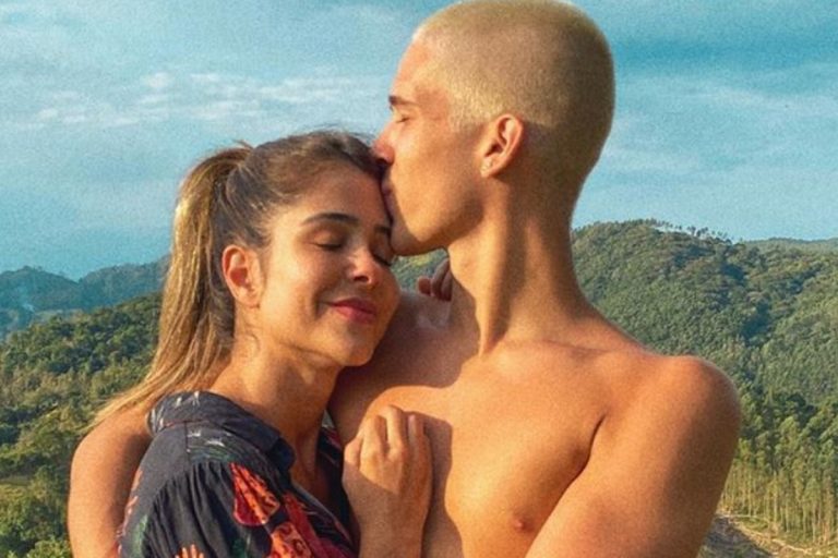 Namorada de filho do sertanejo Leonardo quebra o silêncio sobre gravidez