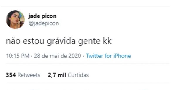 Jade Picon /reprodução Twitter