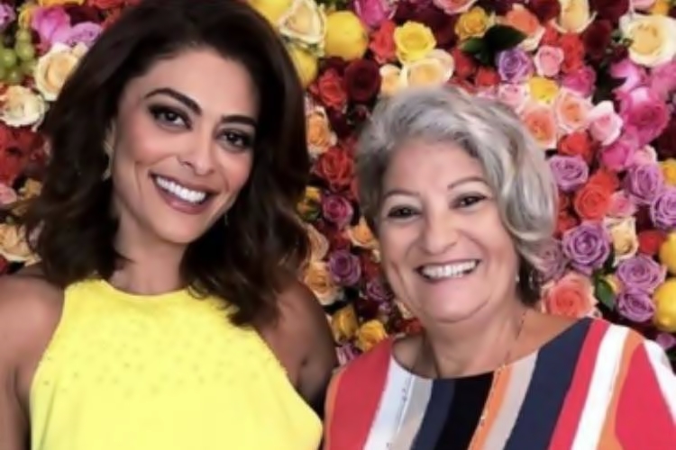 Juliana Paes verá a mãe em programa de TV no dia das mães