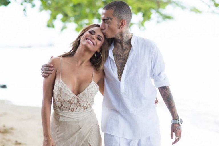 Lexa ganha surpresa de Guimê e celebra aniversário de casamento