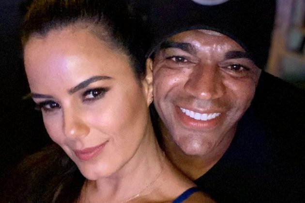 Luciele Di Camargo e Denílson - Reprodução/Instagram