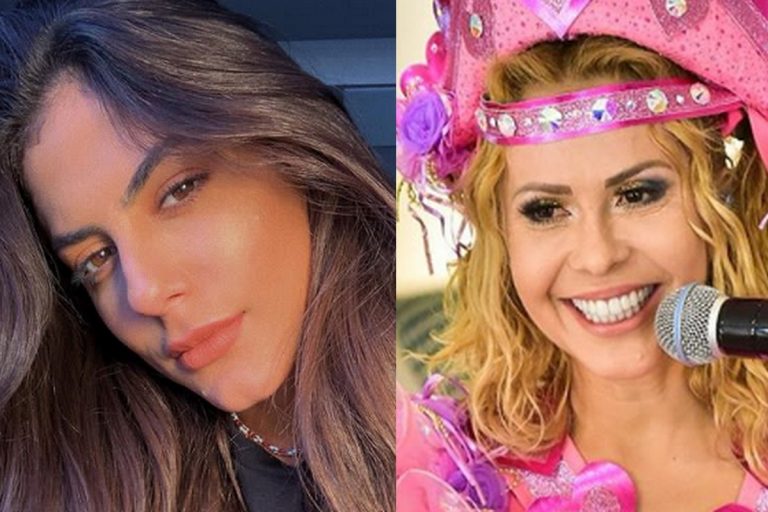 Mari Gonzalez se envolve em situação inusitada durante live de Joelma
