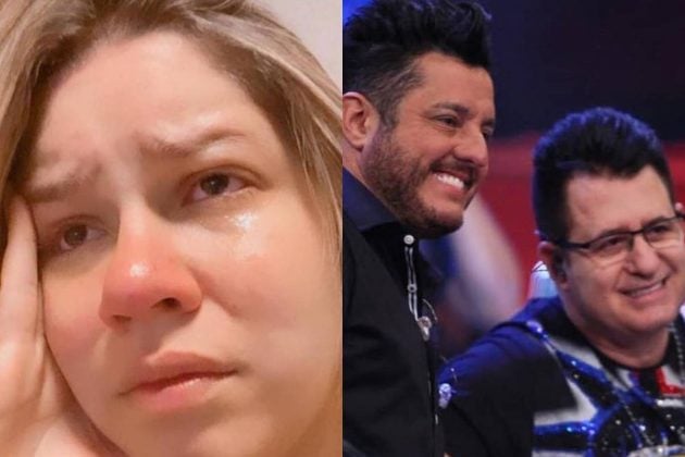 Marilia Mendonça chora por causa de Bruno e Marrone