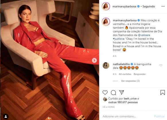 Marina Ruy Barbosa reprodução Instagram