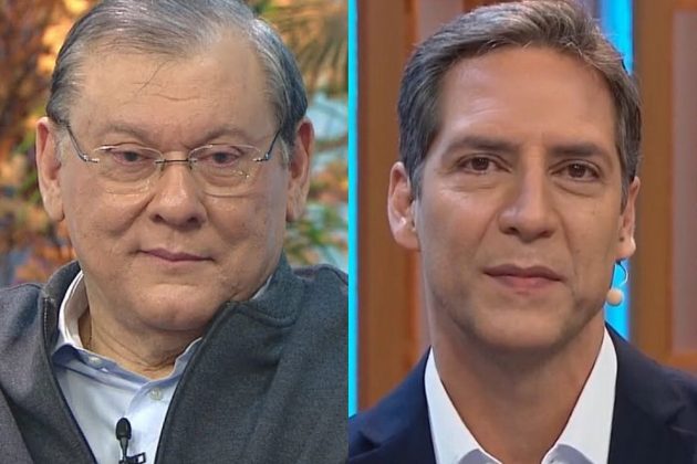 Milton Neves e Luis Ernesto Lacombe - Montagem/Área Vip