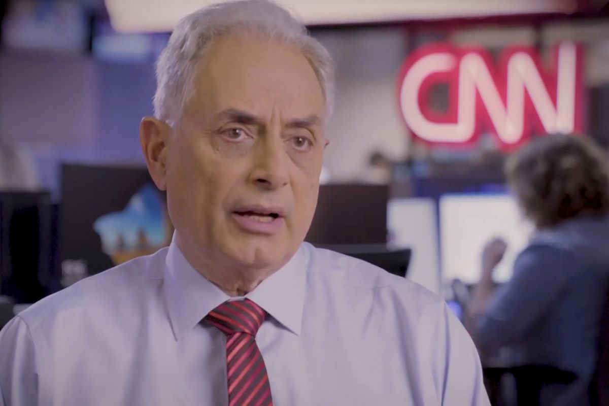 O jornalista William Waack, na CNN Brasil - Reprodução: Instagram