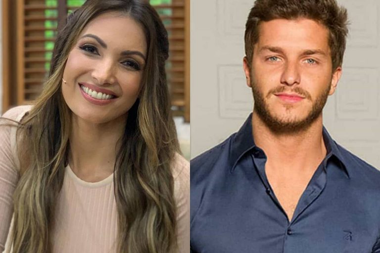 Patrícia Poeta comete ‘gafe’ com Klebber Toledo, que cai na gargalhada