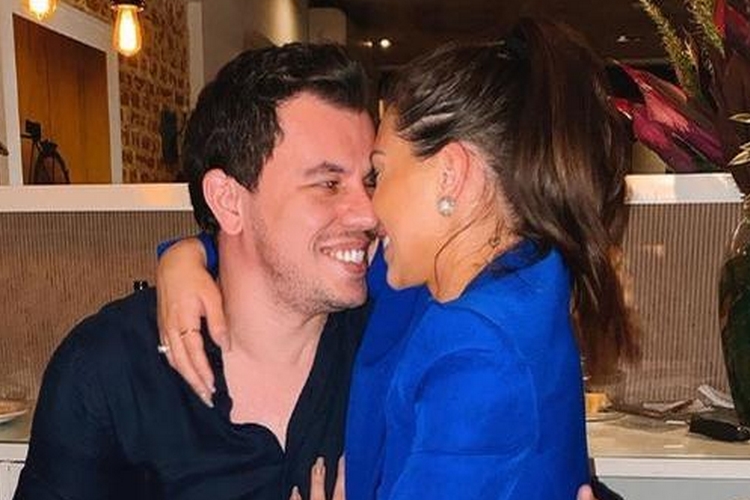 Junior Mendonza e noiva, Flavia Pavanelli - Reprodução/Instagram