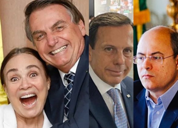 Regina, Jair, Doria e Witzel