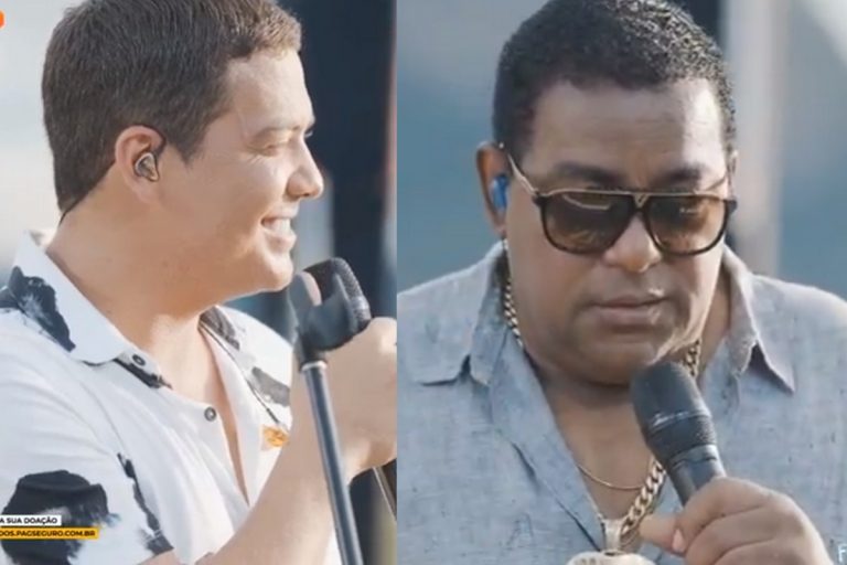 Wesley Safadão emociona e faz declaração comovente à Luiz Carlos, vocalista do Raça Negra