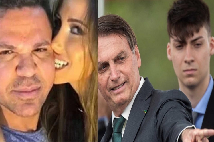 Ex do sertanejo Eduardo Costa, namorada do filho de Bolsonaro anuncia morte na família devido coronavírus