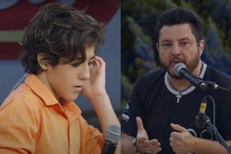 Sertanejo Bruno se recusa a cantar com o filho, Enzo Rabelo, durante live e é detonado na web: “Ridículo”