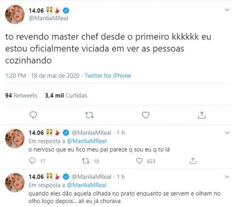 Sertaneja Marília Mendonça revela novo vício