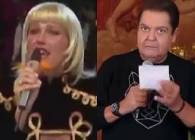 Emocionada, Xuxa Meneghel agradece Faustão por homenagem na Globo