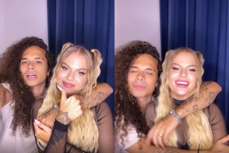 Em meio a polêmica, Luisa Sonza surge em momento íntimo com Vitão