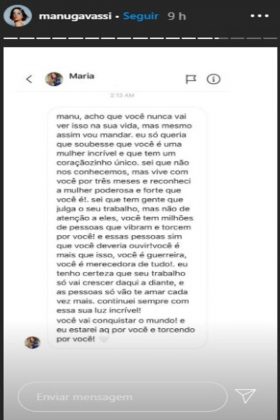 Print Manu Gavassi Instagram Manu Gavassi desabafa sobre ansiedade: “Comecei a duvidar de mim - Foto: Reprodução/Instagram@manugavassi