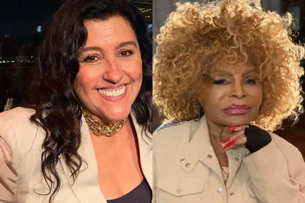 Regina Casé; Elza Soares - Instagram/Montagem