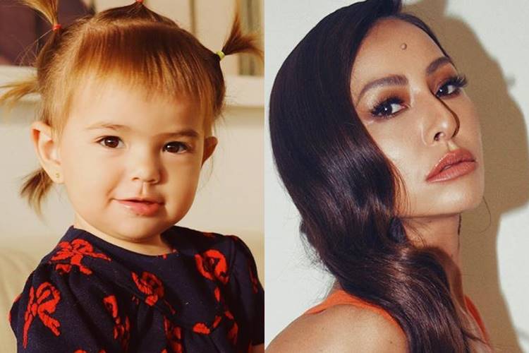 Zoe surge com cara de poucos amigos e Sabrina Sato explica o motivo