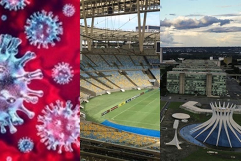 Hoje no Brasil: País registra 1.282 novas mortes de Covid-19, Volta do futebol no Rio tem impasse e Esplanada dos Ministérios é fechada em Brasília